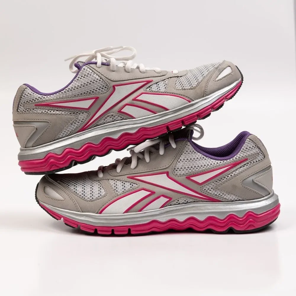 Reebok DMX Ride Sneakers gray pink Shoes size 10